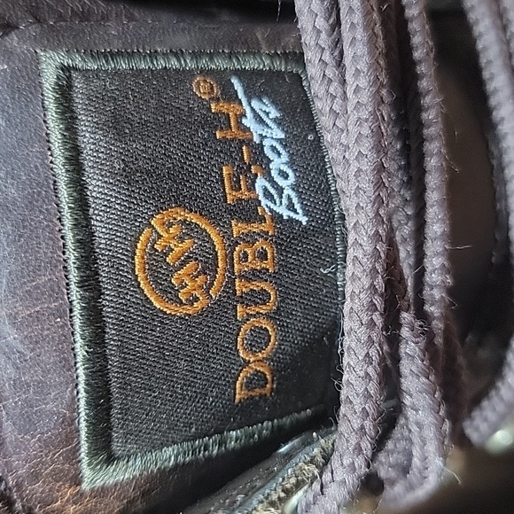 Double H Leather Kiltie Ropers 6.5 - Picture 6 of 11